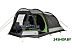 Кемпинговая палатка High Peak Meran 4.0 (светло-серый/темно-серый/зеленый)