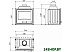 Встраиваемая печь-камин Мета-Бел Эльба ТКТ-9.0-01 Встраиваемая печь-камин Мета-Бел Эльба ТКТ-9.0-01