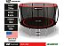 Батут V2 Trampoline Redline 12FT 374 см (с внешней сеткой и лестницей)