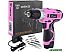 Дрель-шуруповерт Deko GCD12DU3 PINK SET2 063-4171 (с 1-им АКБ, набор оснастки)