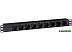 Блок розеток ExeGate ServerPro PDU-19H901 Al-9S-C14 Блок розеток ExeGate ServerPro PDU-19H901 Al-9S-C14