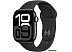 Умные часы Apple Watch Series 10 42 мм (алюминиевый корпус, черный/черный, спортивный силиконовый ре Умные часы Apple Watch Series 10 42 мм (алюминиевый корпус, черный/черный, спортивный силиконовый ре