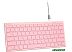 Клавиатура A4Tech Fstyler FBX51C (розовый) Клавиатура A4Tech Fstyler FBX51C (розовый)