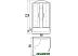 Душевая кабина River Nara Light 90/46 MT Душевая кабина River Nara Light 90/46 MT