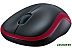 Мышь беспроводная Logitech M185 Wireless Mouse Red