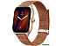 Умные часы Amazfit GTS 4 (золотистый, с коричневым нейлоновым ремешком) Умные часы Amazfit GTS 4 (золотистый, с коричневым нейлоновым ремешком)