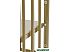 Детская кроватка Polini Kids Vintage 110 (бронзовый) Детская кроватка Polini Kids Vintage 110 (бронзовый)