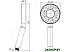 Душевая лейка Rubineta Luna BK 622154B