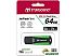Флеш-память Transcend JetFlash 810 Black-Green 64GB (TS64GJF810) Флеш-память Transcend JetFlash 810 Black-Green 64GB (TS64GJF810)