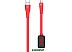 Кабель Hoco S4 microUSB (красный) Кабель Hoco S4 microUSB (красный)
