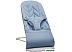 Шезлонг BabyBjorn Bliss Mesh (сетка, bliss cotton blue) Шезлонг BabyBjorn Bliss Mesh (сетка, bliss cotton blue)