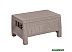 Кофейный столик садовый Keter Corfu Table 241722 (капучино) Кофейный столик садовый Keter Corfu Table 241722 (капучино)