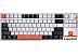 Клавиатура JEGG ZA87 Pro White Black Orange (TNT Yellow)