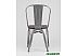 Стул Stool Group Tolix wood (серебристый матовый)