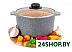 Кастрюля Elan Gallery Гармония вкуса 120560 (серый мрамор) Кастрюля Elan Gallery Гармония вкуса 120560 (серый мрамор)