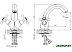Смеситель Decoroom DR54011 Смеситель Decoroom DR54011