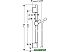 Душевая штанга Hansgrohe Unica S Puro 28632140 (бронзовый) Душевая штанга Hansgrohe Unica S Puro 28632140 (бронзовый)