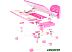 Парта Fun Desk Lavoro (розовый) Парта Fun Desk Lavoro (розовый)