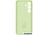 Чехол для телефона Samsung Silicone Case S24 (лайм)