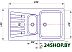 Кухонная мойка AlfaGrant Rheingrant AG-008 (бирюза) Кухонная мойка AlfaGrant Rheingrant AG-008 (бирюза)