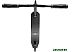 Двухколесный подростковый самокат Maxiscoo Skyline-120 SN-SK120-BL (черный)
