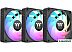 Комплект вентиляторов для корпуса Thermaltake CT120 EX ARGB 3-Fan Pack CL-F181-PL12SW-A Комплект вентиляторов для корпуса Thermaltake CT120 EX ARGB 3-Fan Pack CL-F181-PL12SW-A