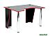 Стол TetChair Strike-1 120 Neo (черный, красная кромка) Стол TetChair Strike-1 120 Neo (черный, красная кромка)