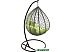 Подвесное кресло LoftyHome Noni 1147 Grey spots/Green Подвесное кресло LoftyHome Noni 1147 Grey spots/Green