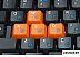 Клавиатура проводная Dialog KS-020U Black-Orange