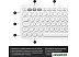 Клавиатура Logitech Multi-Device K380 Bluetooth 920-009589 (белый) Клавиатура Logitech Multi-Device K380 Bluetooth 920-009589 (белый)