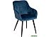 Стул с подлокотниками TetChair Beata mod. 8266 (синий G062-48/черный)