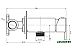Гигиенический душ Gross Aqua Bidet GA042601C Гигиенический душ Gross Aqua Bidet GA042601C