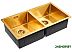 Кухонная мойка Paulmark Dopplet PM507844-BG Кухонная мойка Paulmark Dopplet PM507844-BG
