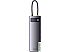 Док-станция Baseus Metal Gleam Series 8-in-1 Multifunctional Type-C HUB Docking Station Gray WKWG050