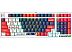 Клавиатура A4Tech Bloody S98 Sports Navy (Bloody BLMS Red)