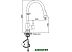 Смеситель Ledeme L76005B-1 Смеситель Ledeme L76005B-1