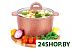 Кастрюля Elan Gallery Гармония вкуса 120942 (бронза)