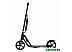Двухколесный подростковый самокат Hudora BigWheel 205 14825 (черный) Двухколесный подростковый самокат Hudora BigWheel 205 14825 (черный)