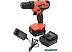 Дрель-шуруповерт Калибр ДА-12/2+ (с 2-мя АКБ)
