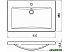 Умывальник Florentina Анита 900