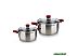 Набор кастрюль Strike Rondell RDS-816 Набор кастрюль Strike Rondell RDS-816