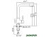 Смеситель Wisent W4355-3-U Смеситель Wisent W4355-3-U