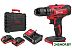 Дрель-шуруповерт Wortex BD 1820-1 Li 0329209 (с 2-мя АКБ, кейс)