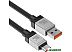 Кабель Baseus CoolPlay Series USB Type-A - USB Type-C (1 м, черный) Кабель Baseus CoolPlay Series USB Type-A - USB Type-C (1 м, черный)
