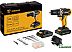 Дрель-шуруповерт Deko DKCD20V 080-1009 (с 2-мя АКБ, кейс, оснастка)