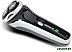 Электрическая бритва Polaris PMR 0305R wet&dry PRO 5 BLADES (чёрный, хром)