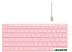 Клавиатура A4Tech Fstyler FBX51C (розовый) Клавиатура A4Tech Fstyler FBX51C (розовый)