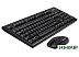 Клавиатура и мышь A4Tech 3100N Black