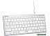 Клавиатура A4Tech Fstyler FBX51C (серебристый/белый) Клавиатура A4Tech Fstyler FBX51C (серебристый/белый)