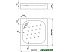 Душевой поддон Deante Corner 90x90 KTC 041B Душевой поддон Deante Corner 90x90 KTC 041B